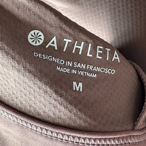 ATHLETA ULTIMATE 2-IN-1 SUPPORT TOP DUSK PURPLE SIZE MEDIUM - Picture 6 of 7